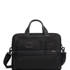 Tumi Alpha Expandable Organizer Laptop Brief